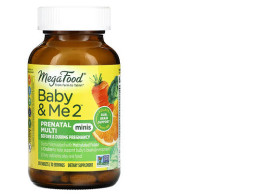 MegaFood, Baby & Me 2, Prenatal Multi Minis, 120 Tablets (supplement)