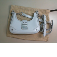 Small gray bag, with long strap