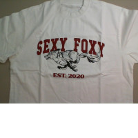 T-shirt white SEXY FOKS