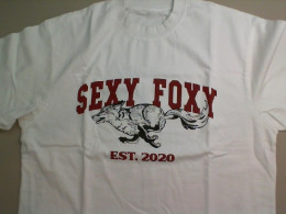 T-shirt white SEXY FOKS