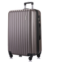 Suitcase on wheels, grey, size 69/48/28