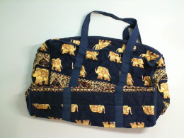 Fabric bag with elephants Fabric bag with elephants