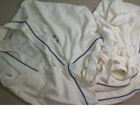 Home white robe on a belt