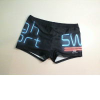 Men's swimming trunks, black Men's swimming trunks, black