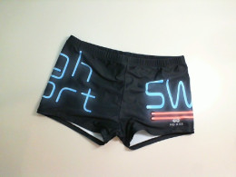 Men's swimming trunks, black