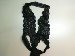 Women's underwear, black lace