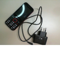 Phone TEXET+charging. not new