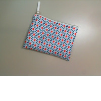 Cloth wallet with zipper