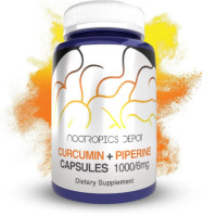 Nootropics Depot Curcumin + Piperine Capsules supplement