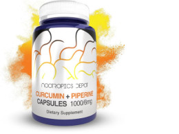 Nootropics Depot Curcumin + Piperine Capsules supplement