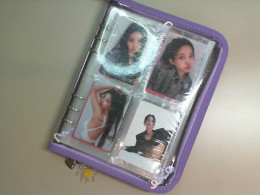 Zipper book about Korean music group with stickers