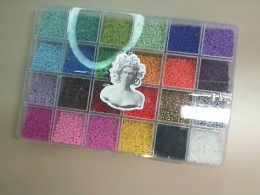 Set for needlework, beads