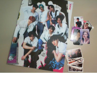 Wall Poster+Card Set, Korean Music Group