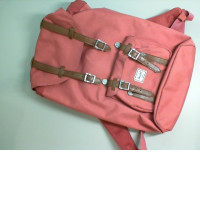 Pink backpack