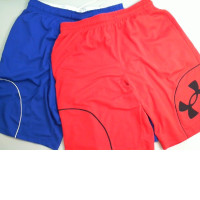 Set of 2 Sports shorts, red+blue