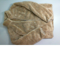 Jacket with zip, plush Jacket with zip, plush