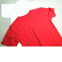 Set of 2 T-shirts, red+white