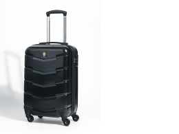 Suitcase dark grey on wheels 54/36/26 Suitcase dark grey on wheels 54/36/26