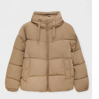 Pull & Bear Hooded Puffer Jacket Size US S 