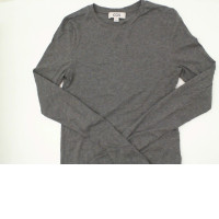 COS Gray shirt round neck long sleeves Size S
