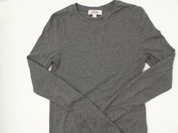 COS Gray shirt round neck long sleeves Size S