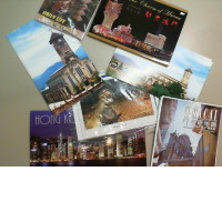 Set of photos of Asian countries POSTCARDS