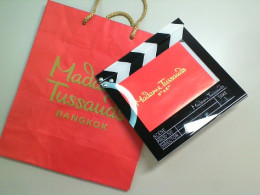 Souvenir frame in a gift bag, Madame Tusaud