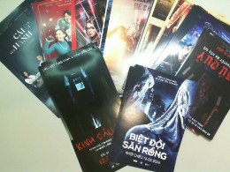 Set of movie poster booklets, small Set of movie poster booklets, small