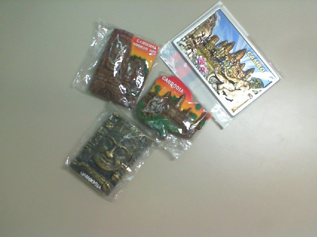 Set of 4 Cambodia magnets Set of 4 Cambodia magnets