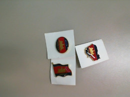 Set of 3 Cambodia clothing badges