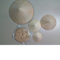 Salting set, 4 hats + 2 cup holders