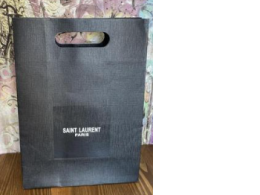 Black souvenir bag YSL