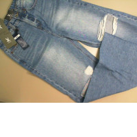 Women's jeans with ripped knees