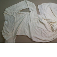 White dress, strange, long