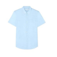 AIIZ Short Sleeve Shirt - Blue Size M AIIZ Short Sleeve Shirt - Blue Size M