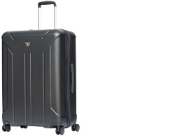 Suitcase on wheels, black, 65/42/27