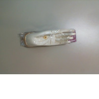 Hand-shaped stand for incense sticks + sticks included in the set