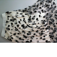 Chiffon skirt with elastic