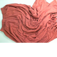 Coton skirt, elastic, fluffy, brown