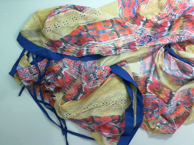 Robe, chintz, colored Robe, chintz, colored