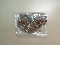 Wooden bead necklace