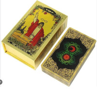 Gold Foil Tarot Cards 