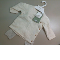 Set of clothes for a child 0.6-0.8 months, pants + jacket, beige