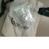 Earrings, small rings, in a gift bag, jewelry