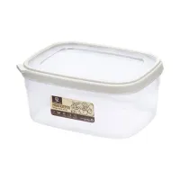 Set of 4 DOUBLE LOCK plastic containers