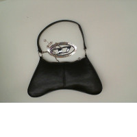Black women's handbag