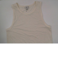 H&M whit men's tank top size M 