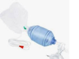 Resuscitator oxygen tube CPR kit