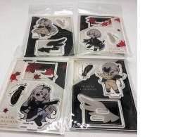 Set of 4 acrilyc stands, Black Lagoon Set of 4 acrilyc stands, Black Lagoon