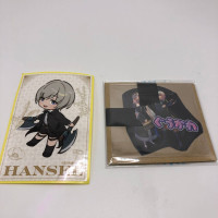 2 anime stickers, Black Lagoon